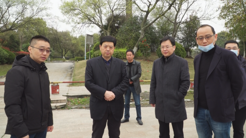 郑中华到新区调研包联项目建设进展