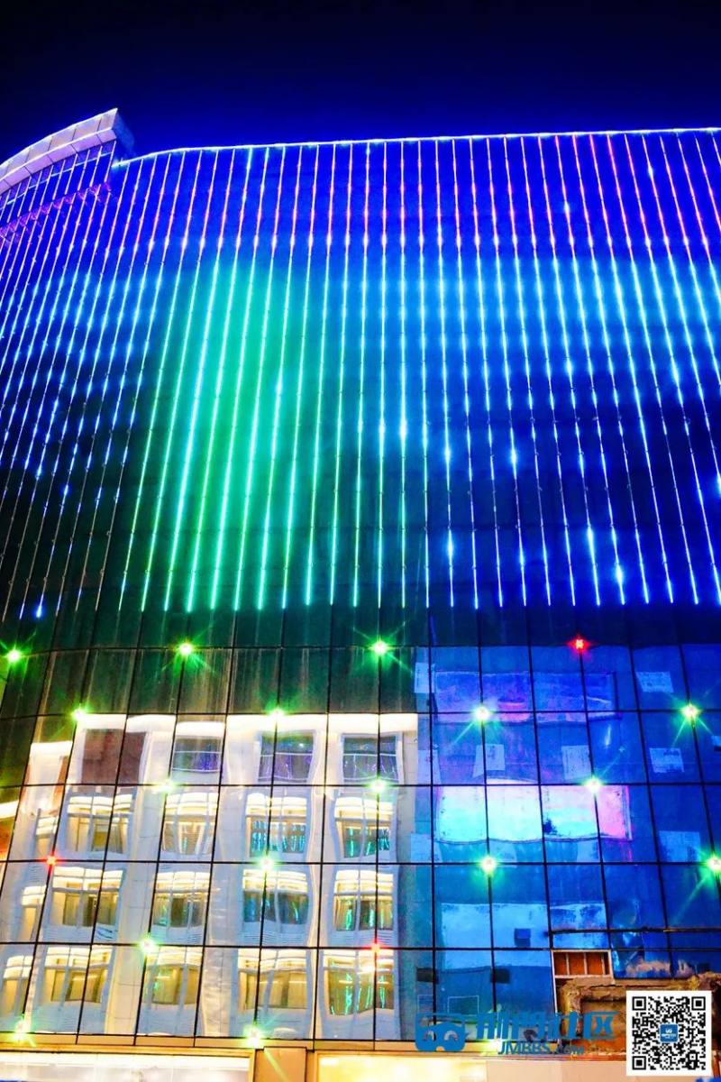 中天街夜景亮化实景呈现!美炸了!