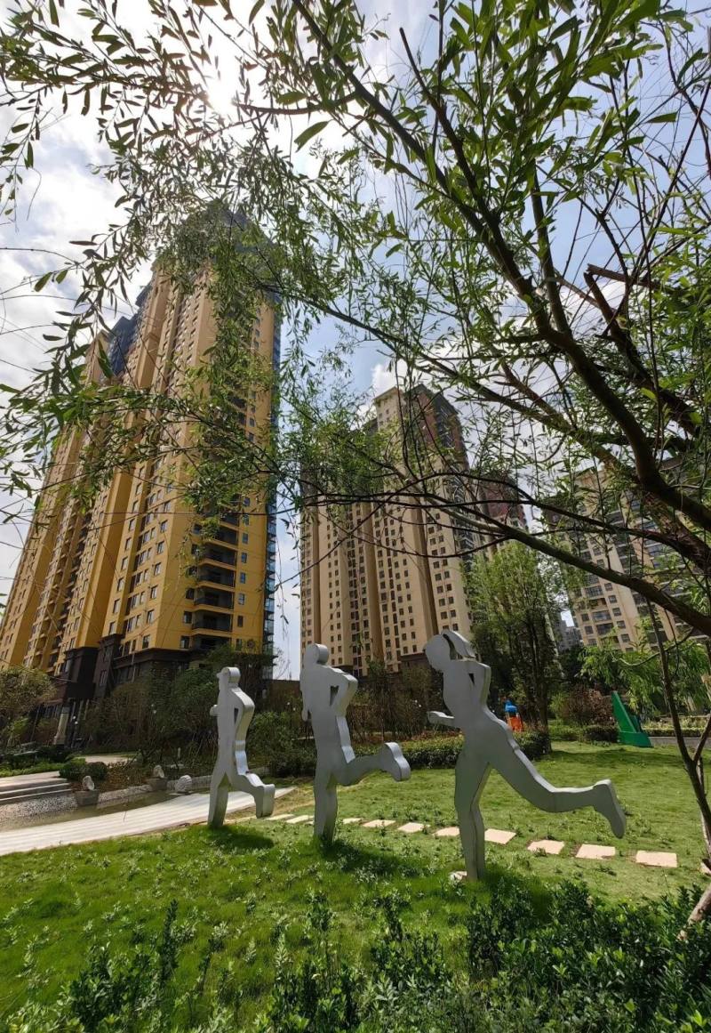 毗邻运动公园 健康活力住区碧波春城,荆门首席"运动住区"养成记(二)